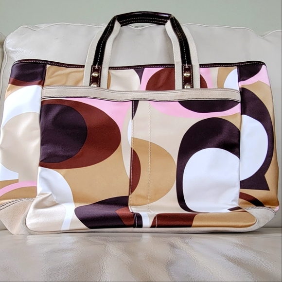 Coach Signature Shoulder Bag Very RARE - Picture 2 of 5